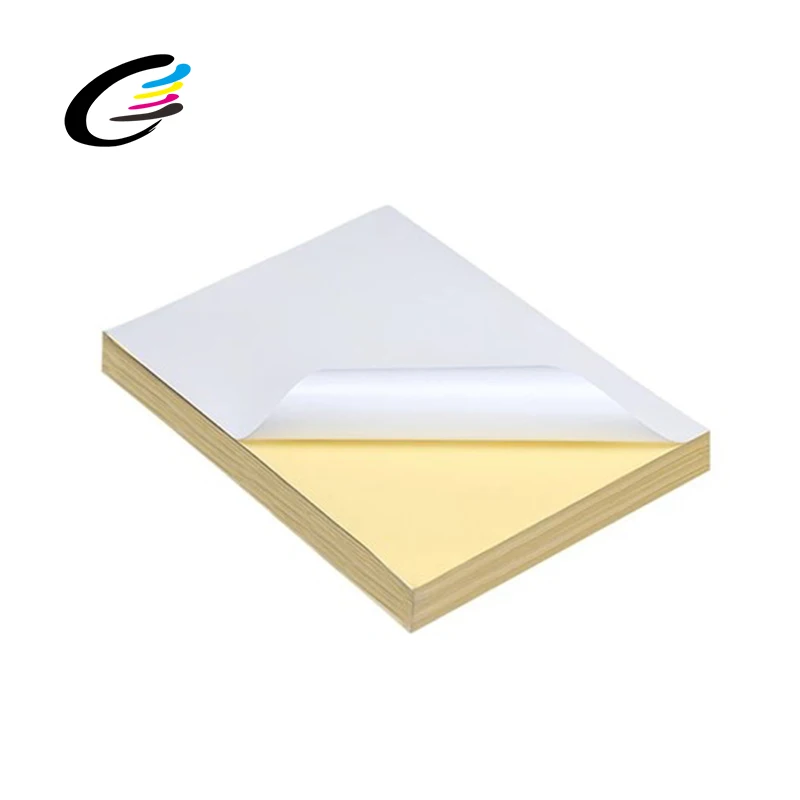 PET Waterproof Printable Vinyl Self Adhesive A4 Sheets