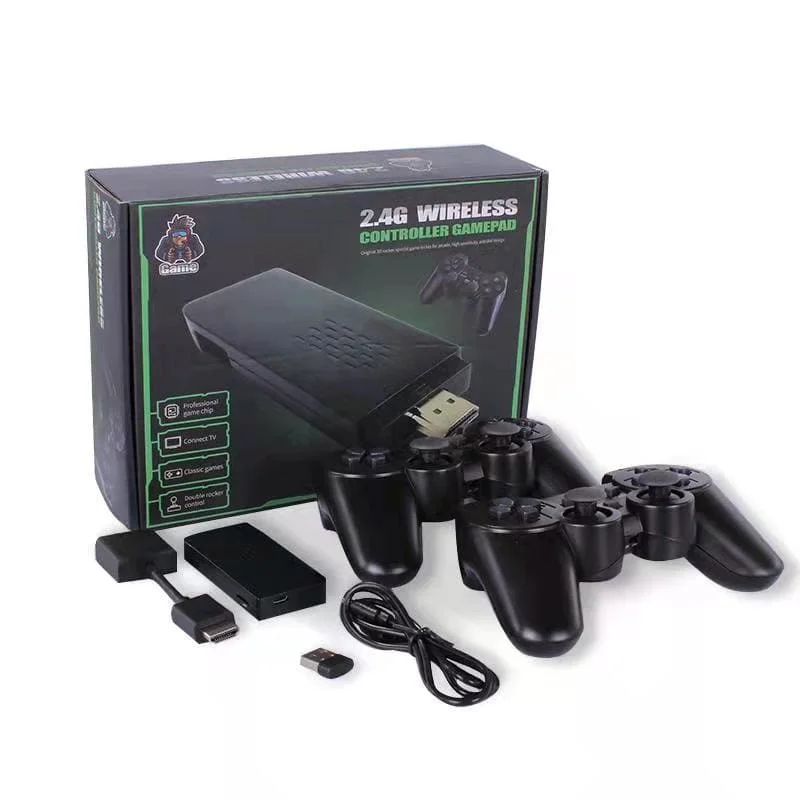

2022 New HD Quality Smooth Games Sticker 2.4G WIFI Classic Nostalgic games 64G Capacity Games Box