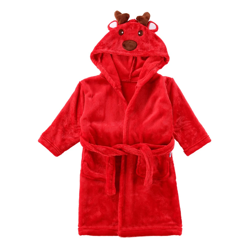 

Sell well new type children hooded polyester bathrobe