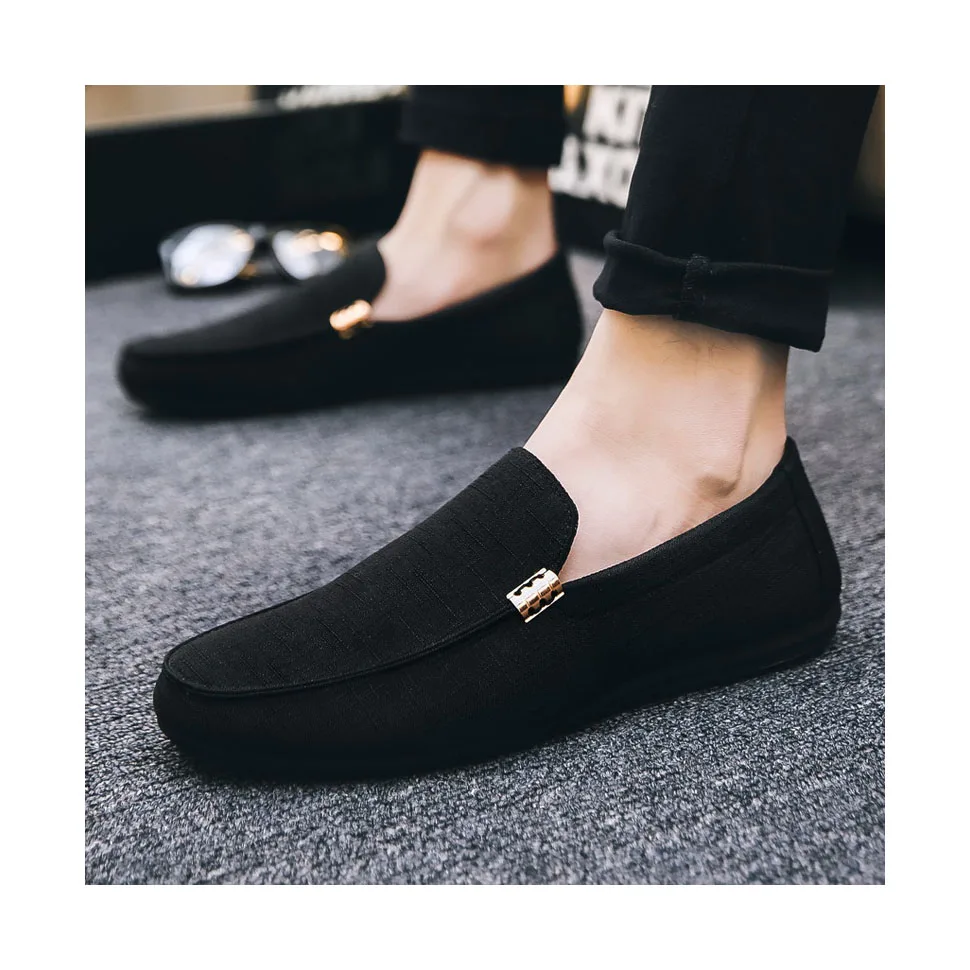 

2023 summer cloth shoes 45 size men's casual canvas shoes