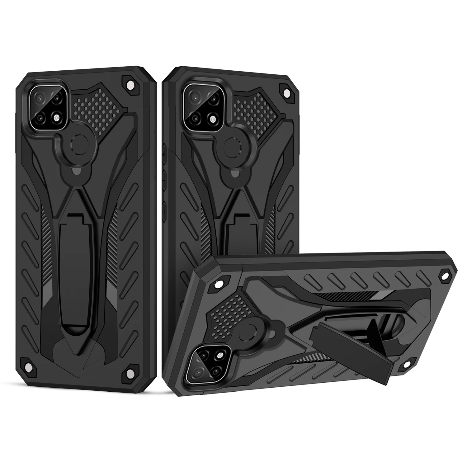 

Manufacturer Wholesale Armor Hybrid Rubber Hard Phone Case For OPPO Realme C21 8 Pro A74 A73 A54 A55 Cell Phone Case