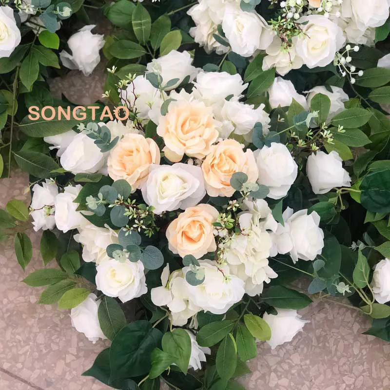 White Wedding Decorative Silk Real Touch Artificial Flower Cheap Bulk