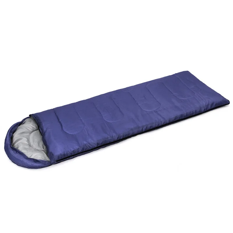 

Envelope Outdoor Folding Waterproof Portable Single Sleeping Bags Warm For Camping Walking Hiking, Green, blue, navy