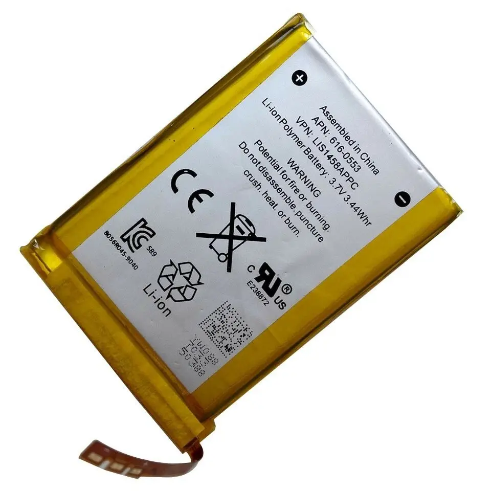 

3.7V 950mAh Li-Polymer Replacement Battery 616-0553 for ipod touch 4th iPod Touch 4 Generation A1367 cell phone battery