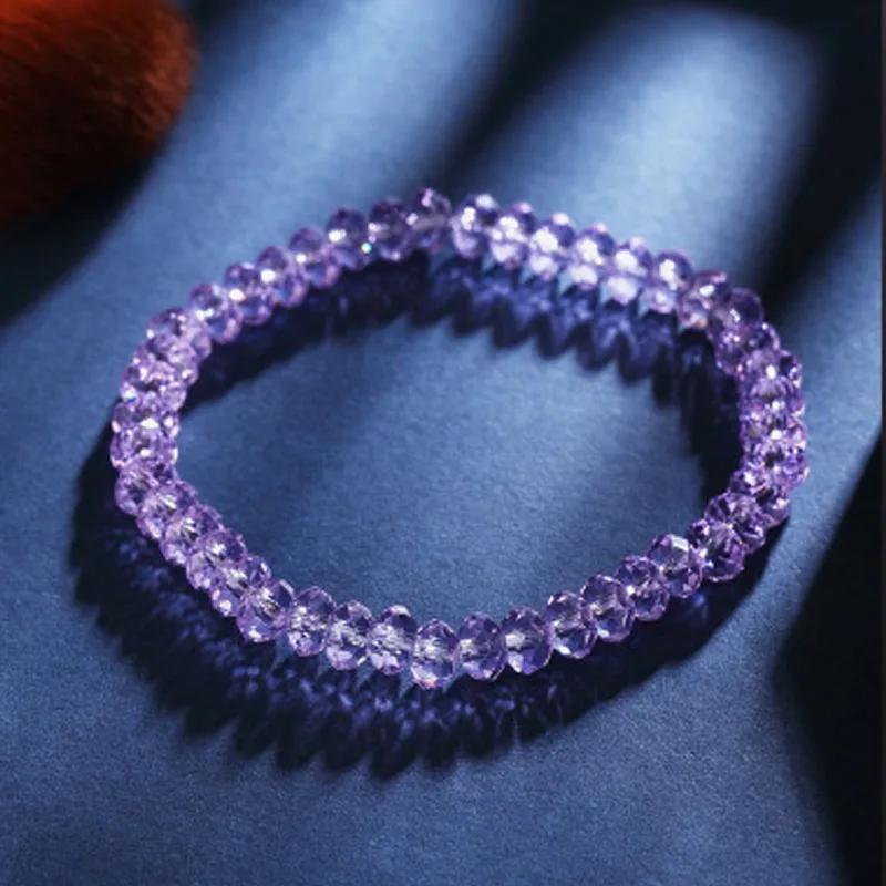 

Summer beach crystal glass beads simple fashion jewelry bracelet female sweet temperament jewelry