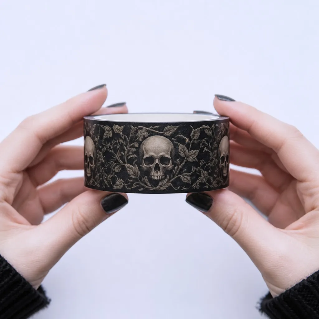 Dark gothic washi tape series &mdash; opening image