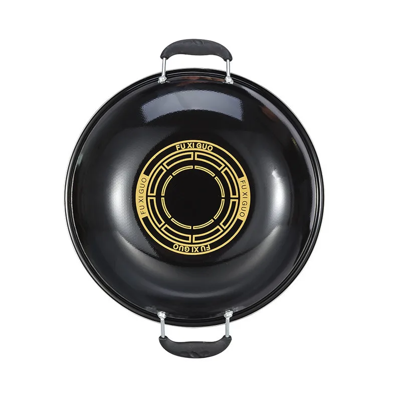 

China Manufacturer Top quality traditional chinese industrial cast iron cooking wok