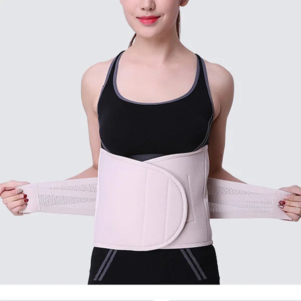 

Promotional various durable health protection equipment waist protection Protrusion Protection belt, Black beige
