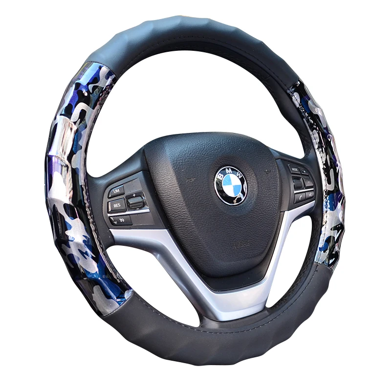
Good quality universal 15 inches carbon steering wheel cover 
