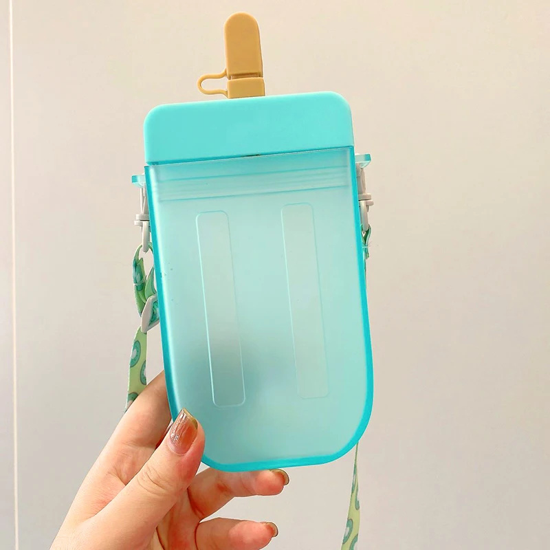 

Cute Girls Fashion Drink Purse Ice Cream Straw Popsicle Drink Purse Crossbody Women Hand Bag, Purple/yellow/blue/pink