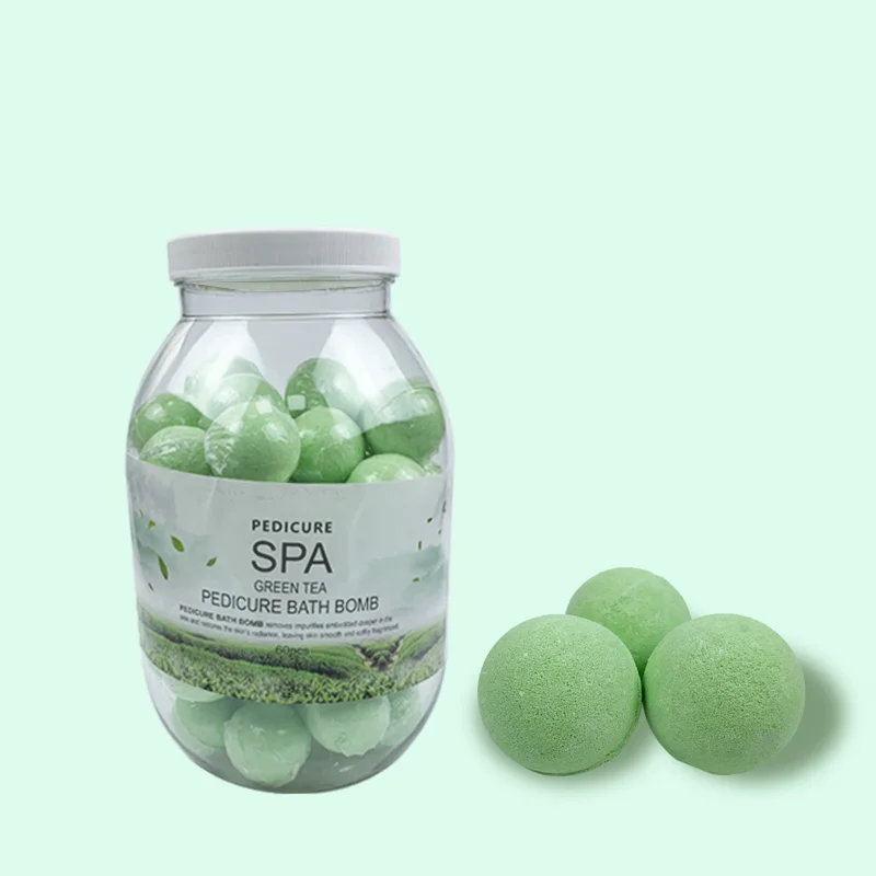

US Free Shipping 240Pcs/Case Hot Sale Colorful Bath Bombs Salt Bath Balls For Pedicure