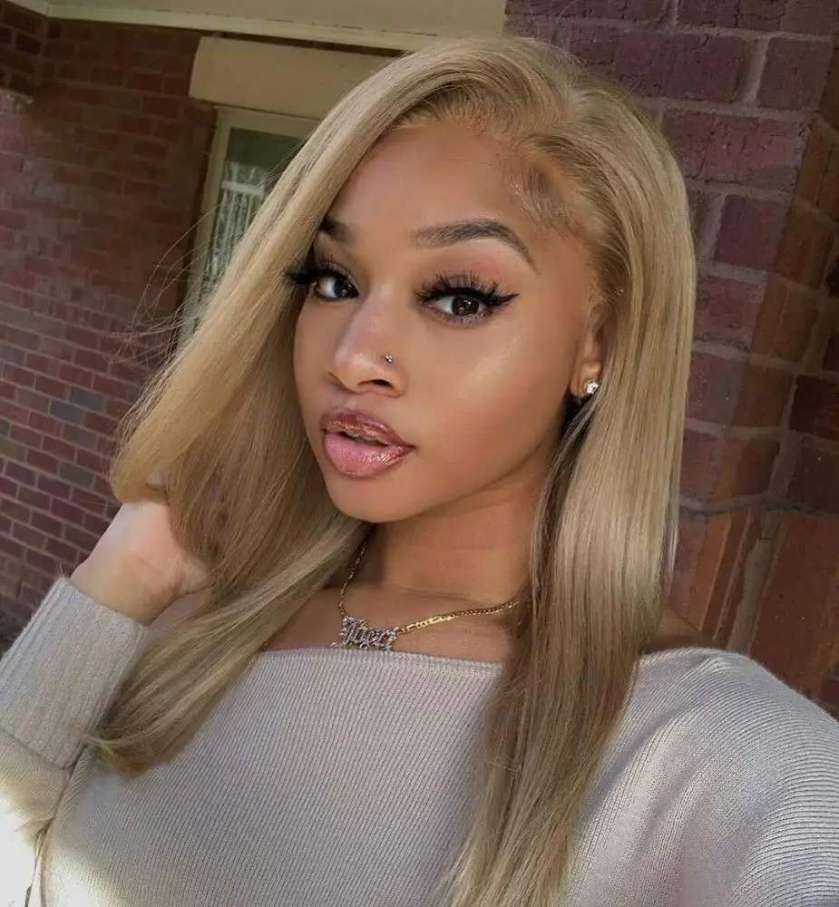 

New Swiss lace Straight 13*6 Lace Front Human Hair Wigs with Natural Hairline for Black Women