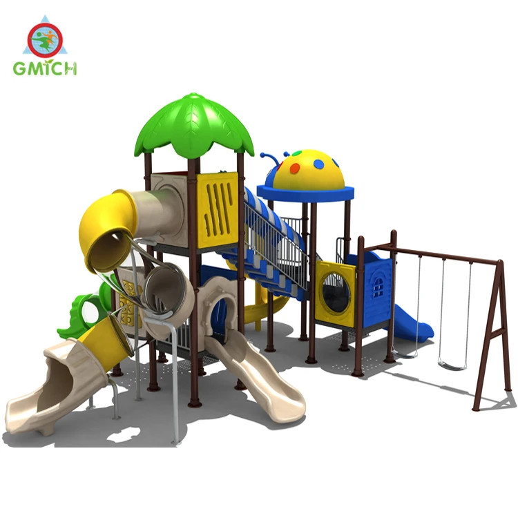 

hot sale kids plastic toys children playground slide and swing, Optional color
