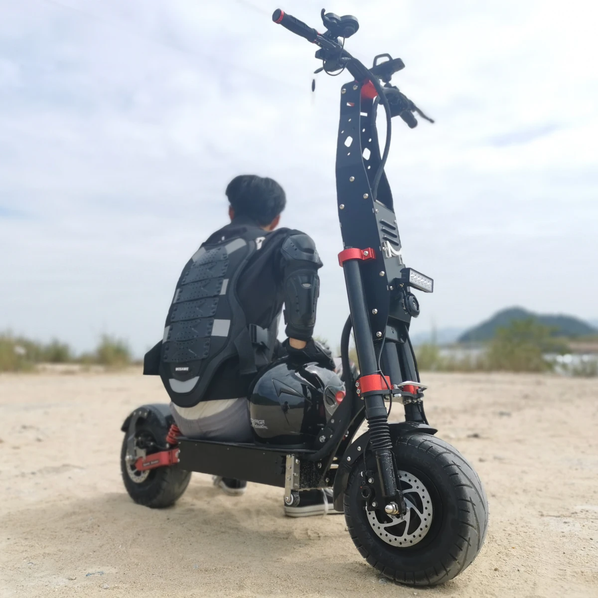 

Maike MK9x 7200W dual motor 13 inch 80-101kms offroad scoot electr dualtron thunder storm electric scooters