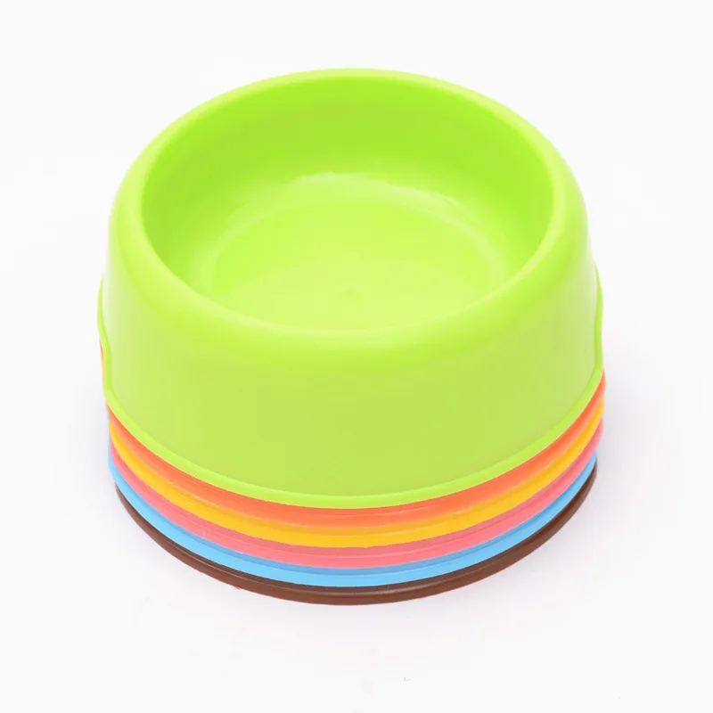 Wholesale Factory More Color Round Plastic Pet Dog Bowl Buy Plastic Pet Bowl,Plastic Dog Bowl