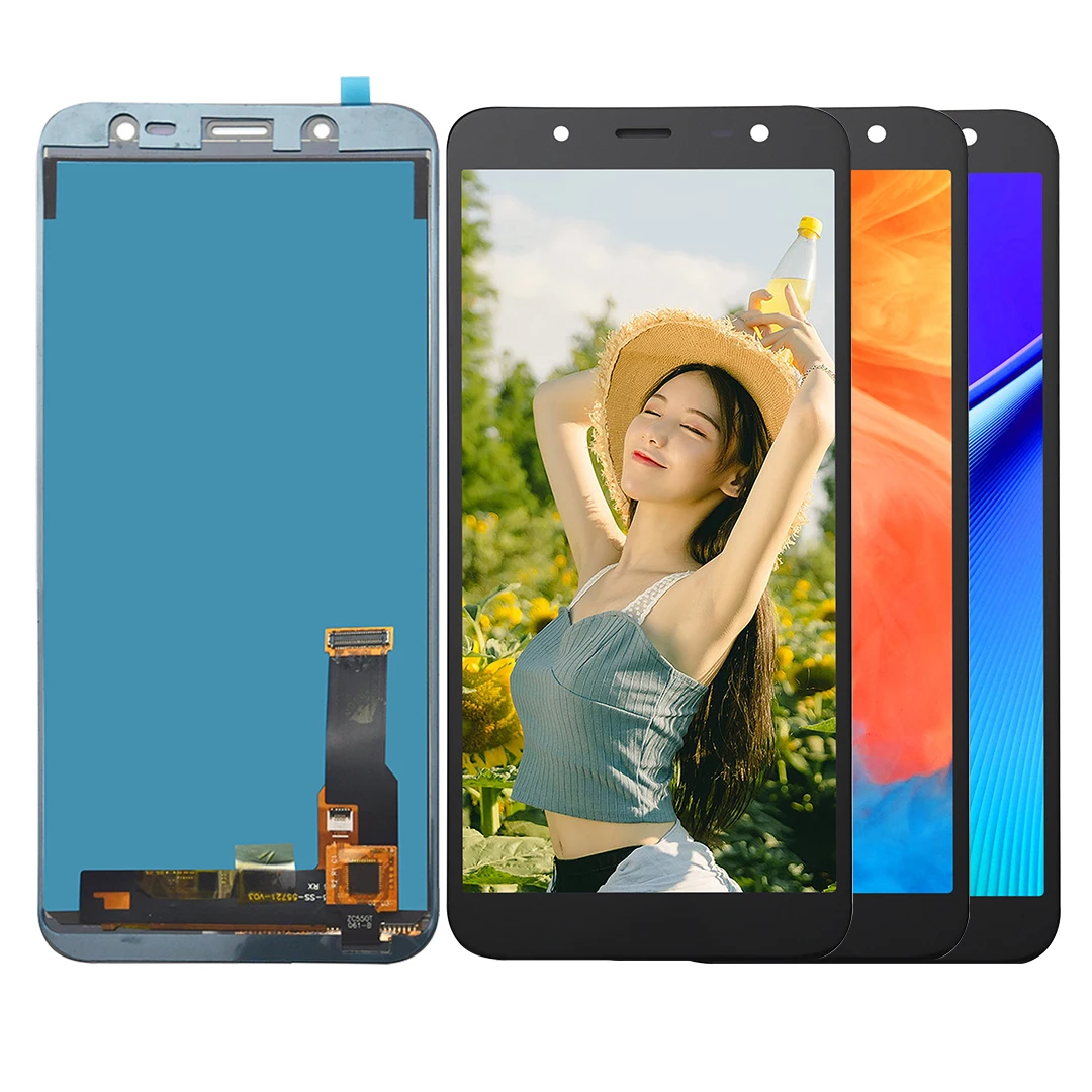 

LCD For samsung j6 2018,Lcd combo display for samsung j6, Black/gold/blue/oem