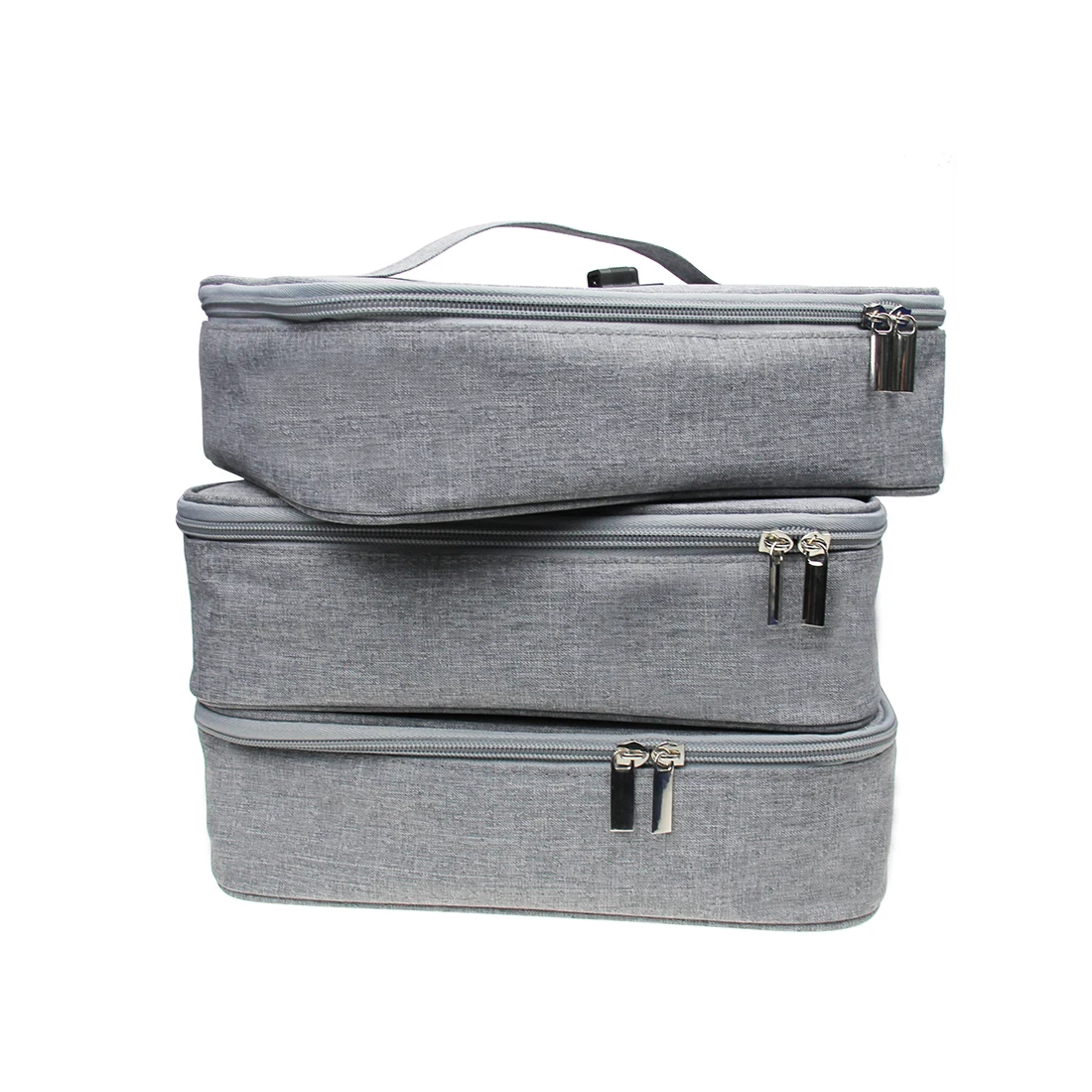 

Portable Travel UV Sterilizer Box Household LED Light USB UV Sterilizer Bag, Grey