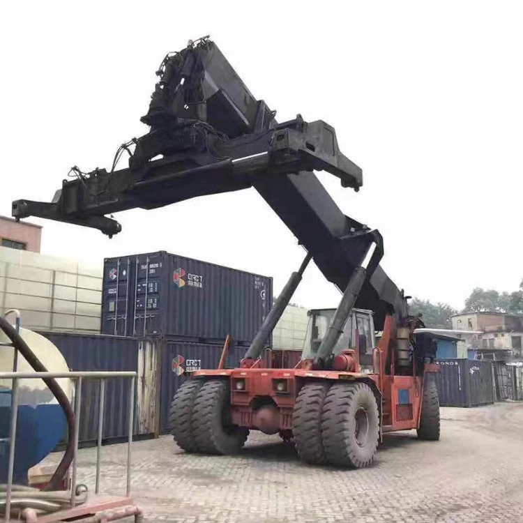 
USED KALMAR 45T 42T DRD450 DRD420 REACH STACKER USED STACKING MACHINE SHENGWEI 25T 35T 42T 45T FOR SALE 