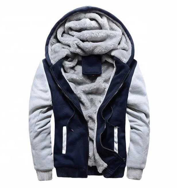

Man Fleece Cartoon Hoodies Autumn Winter Warm Zipper Long Sleeve Sport Sweatshirt Baseball Uniform