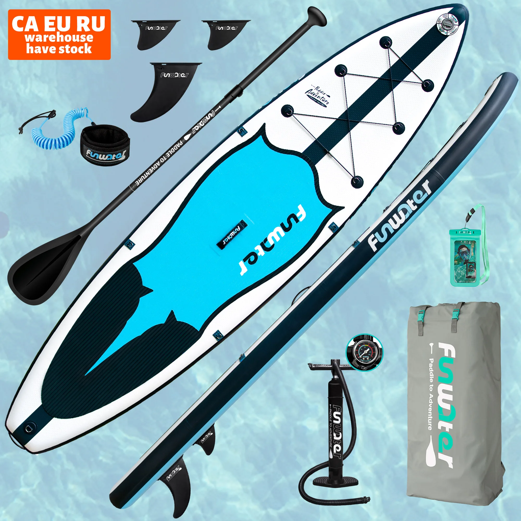 

FUNWATER Dropshipping OEM stand-up paddleboarding wholesale sup boards surf board surfboards sup water boards fanatics sub