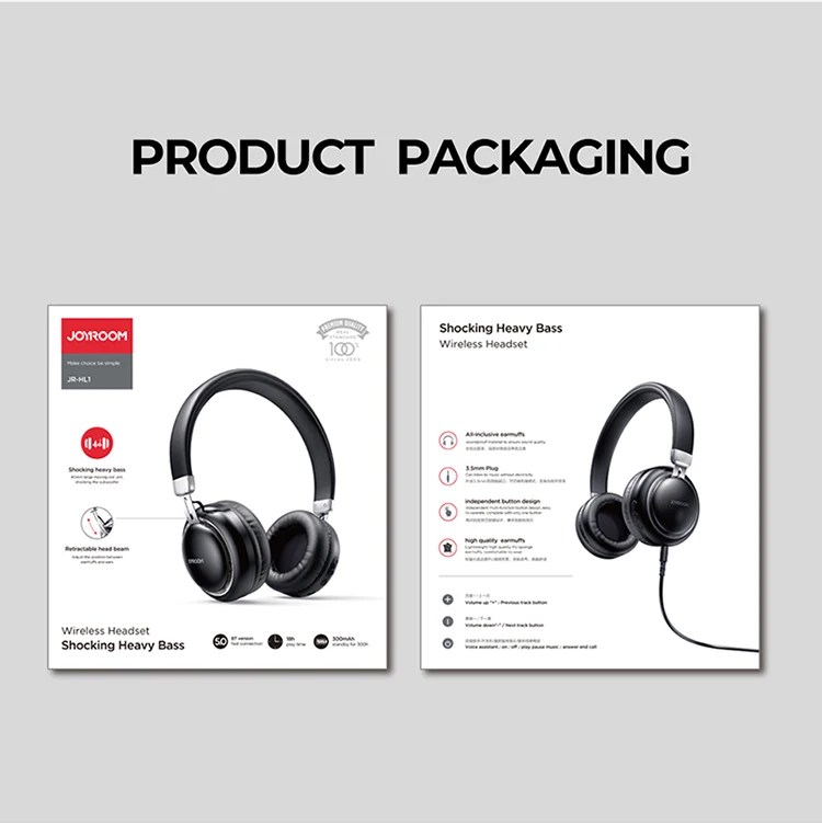 joyroom new wire wholesale silent disco headphone - ANKUX.COM