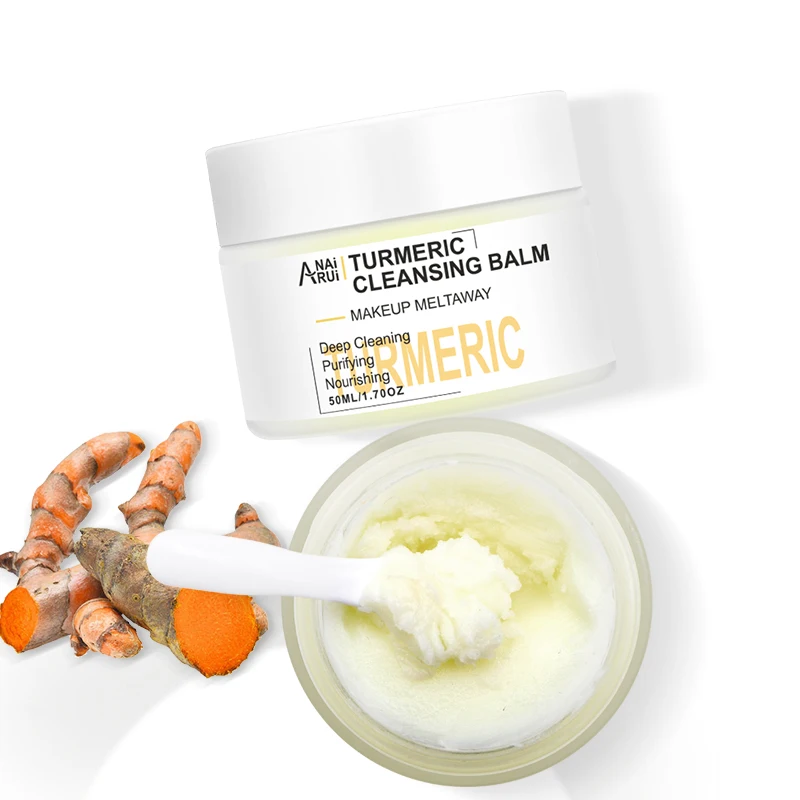 

Organic Turmeric Cleanser Balm Skin Care Face Eye Deep Cleanser Makeup Remover Cleansing Balm