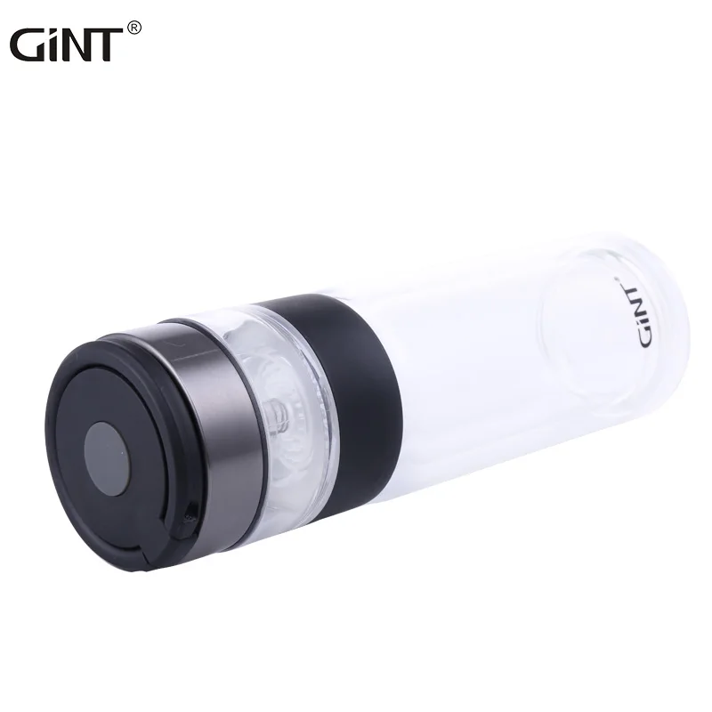 

GINT 260ml High Quality Double Wall Glass Wholesale Insulated Water Bottle