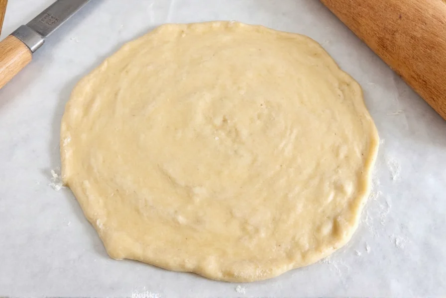 Homemade cinnamon roll dough proofing in glass bowl