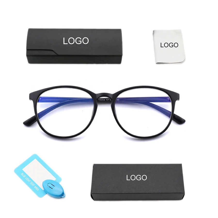 

ZHIHENG New Blue Light Blocking Glasses Men Prescription Eyeglasses Frame Computer Protection Optical Glasses