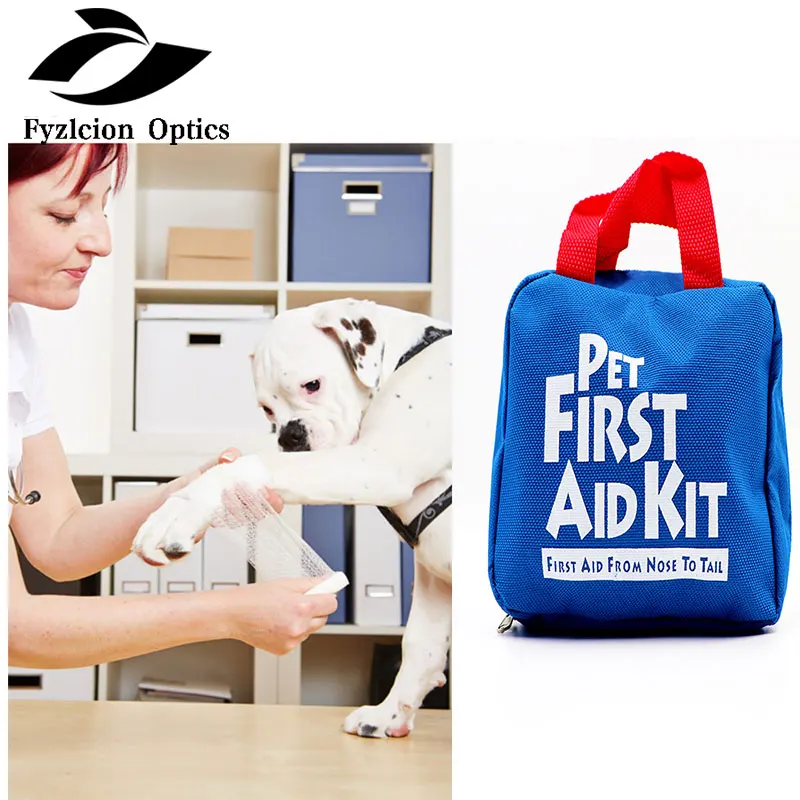 

Outdoor Pets First Aid Kit Bag Nylon Emergency Medicine Kit Travel First Aid Kit Family Storage Supplies