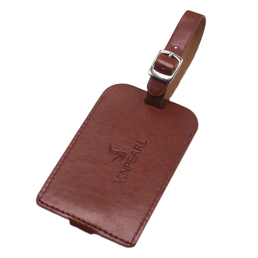 

New Design Customized PU Leather Luggage Tag durable airline baggage tag, Customized color