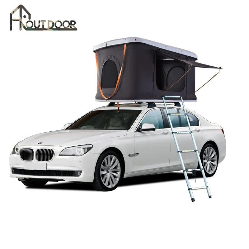 

Qibu Hard Shell Car Roof Top Tent Folding Camping Truck Rooftop Tent For Suv, 3 colors