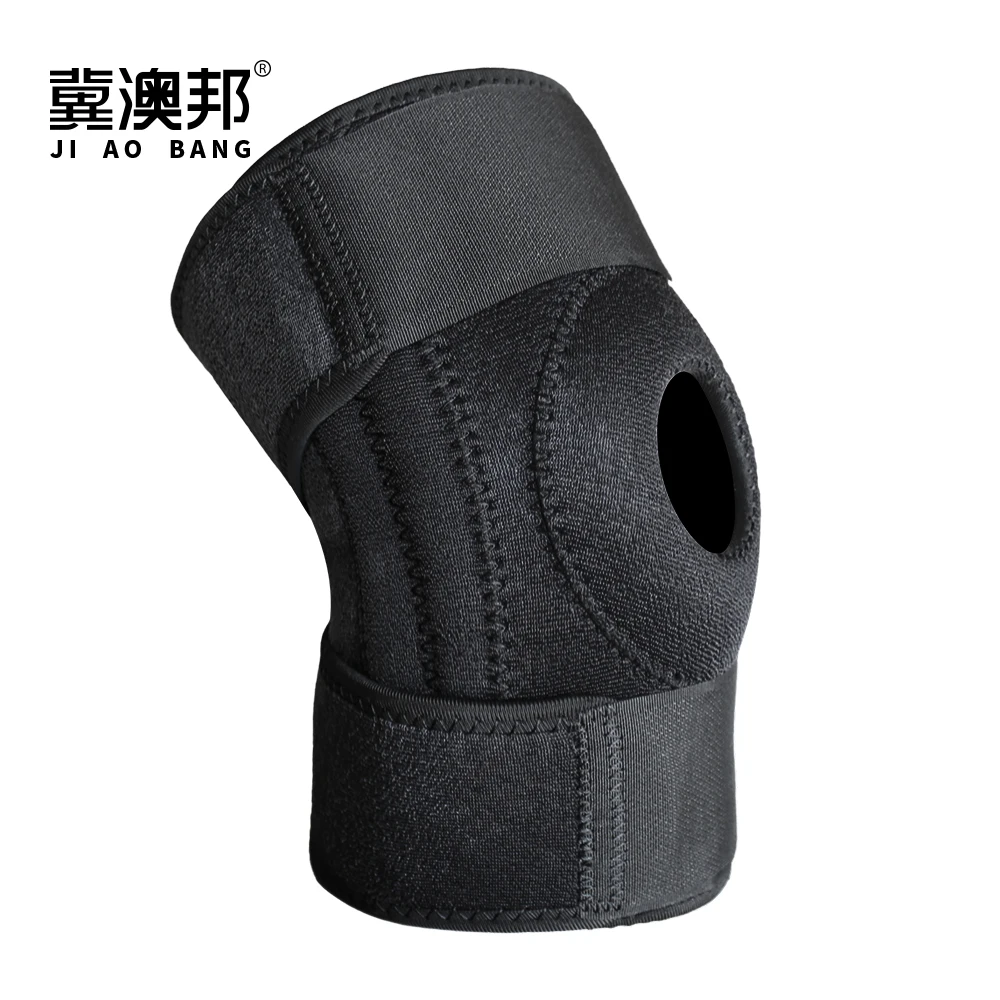 

Amazon hot sale free size knee support four springs climbing knee brace knee protector