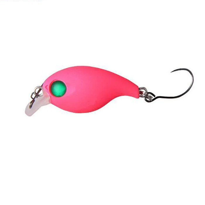 

LUTAC Wholesale Wobblers Artificial Mini 2g Crankbait lures fishing bass freshwater hard plastic, 6 colors