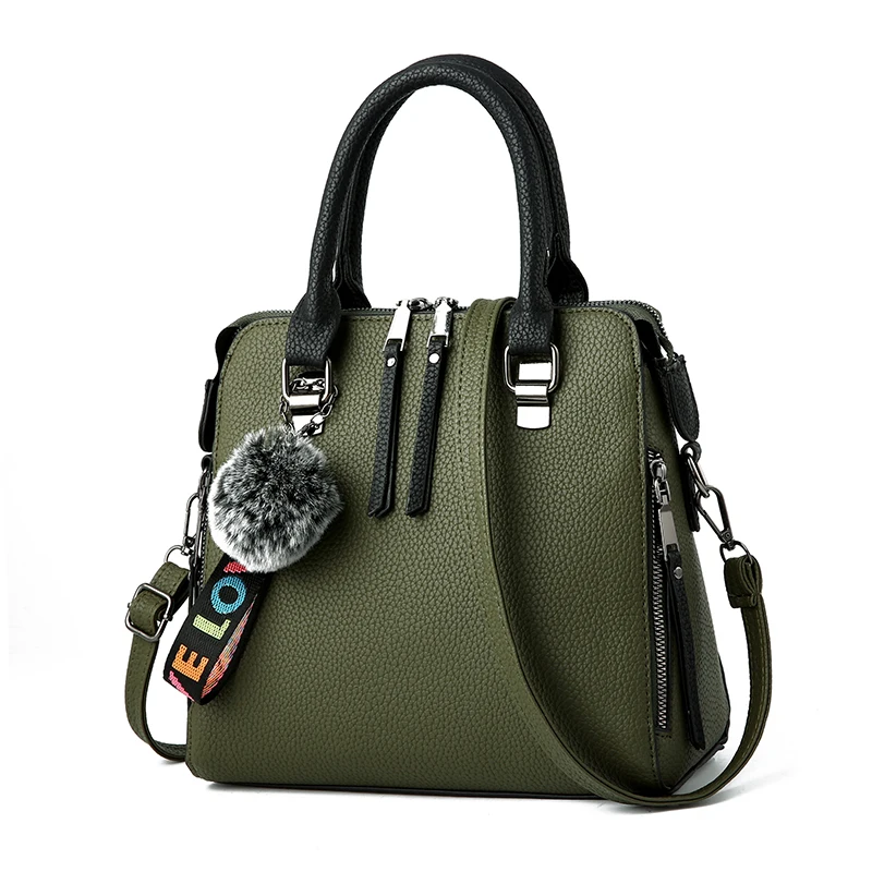 

fashion lady discount women leather bag handbag coin purse china factory wholesale pu ladies handbags, Customizable