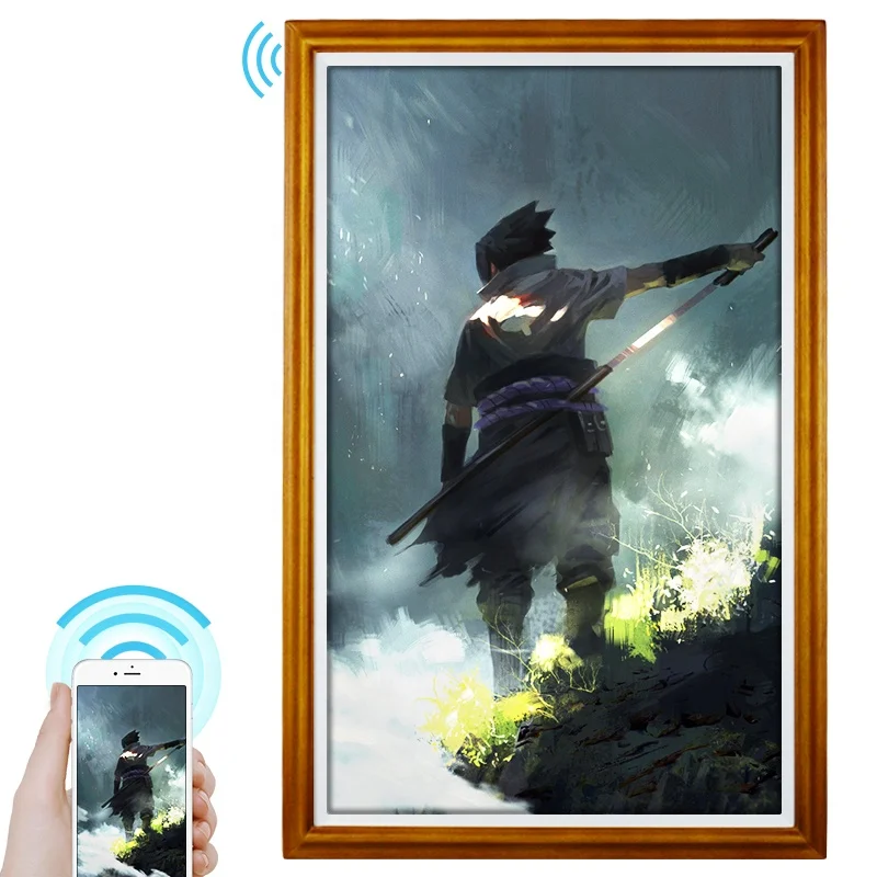 

49 inches 4k boe panel boe igallery large size digital picture frame wifi