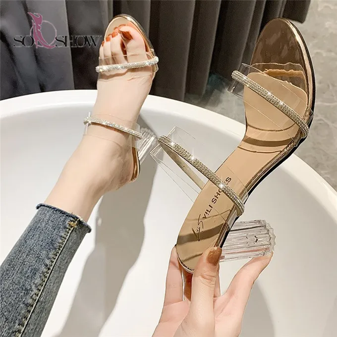 

2021 summer fashion slippers for women bordered pattern private label slipper with big size