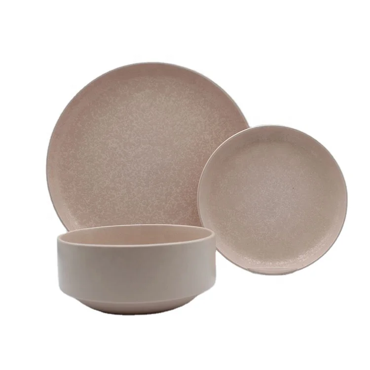 

color glaze Kitchen Dinner Set Of Plates Dishes Table Ware Chinaware Ceramic Porcelai Stoneware Dinnerset, According to customer requirements