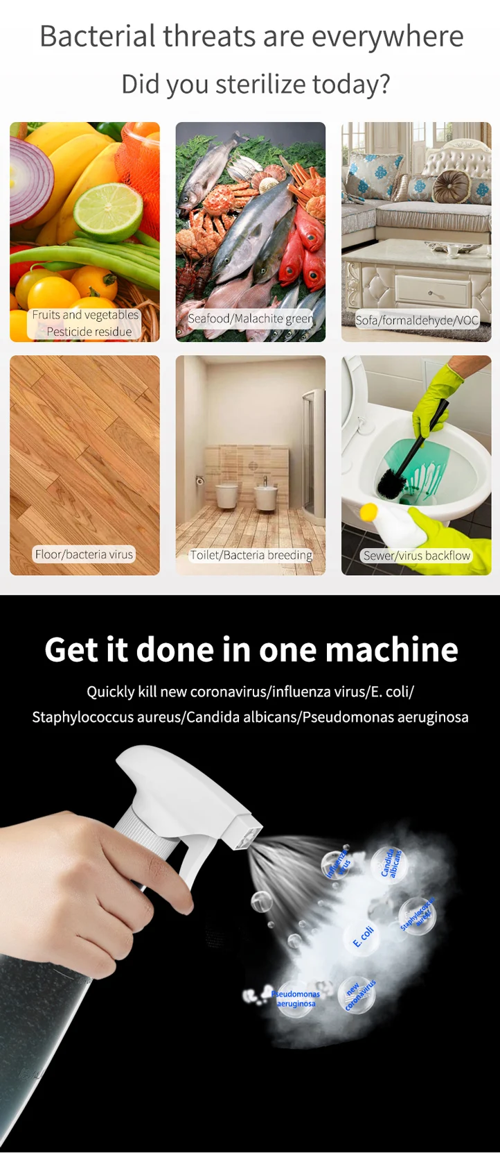 Olansi منتج جديد تصنيع المعدات الأصلية المطهر المطهر المطهر رذاذ الماء الصوديوم هيبوكلوريت صانع naclo3 مولد المطهر