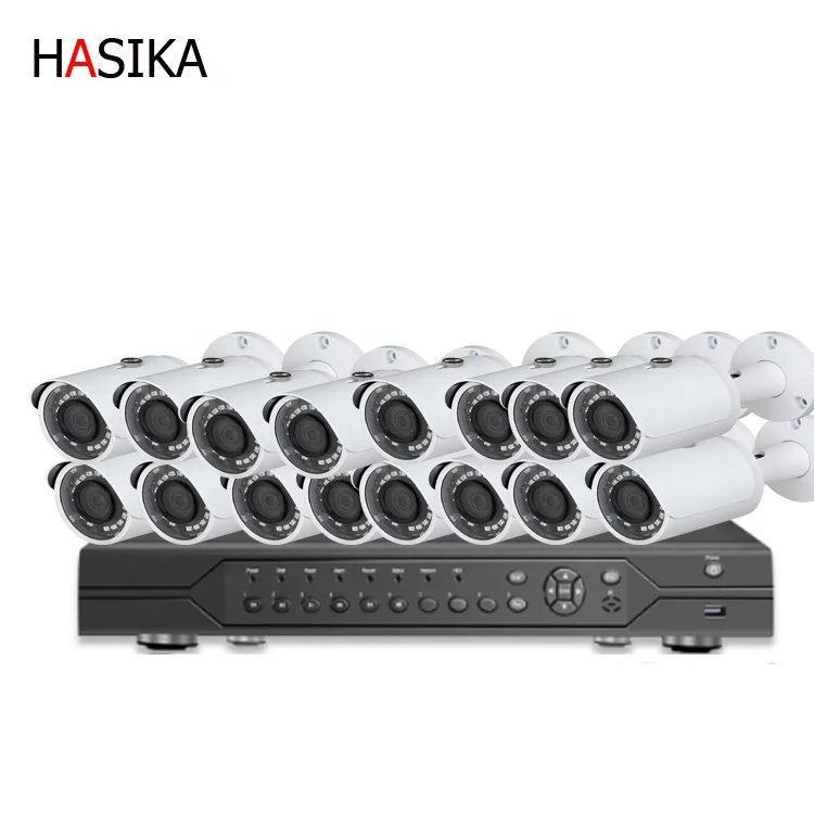 

1080p IP Bullet IR Night Vision Home CCTV Video Surveillance ip 16ch poe nvr camera kit