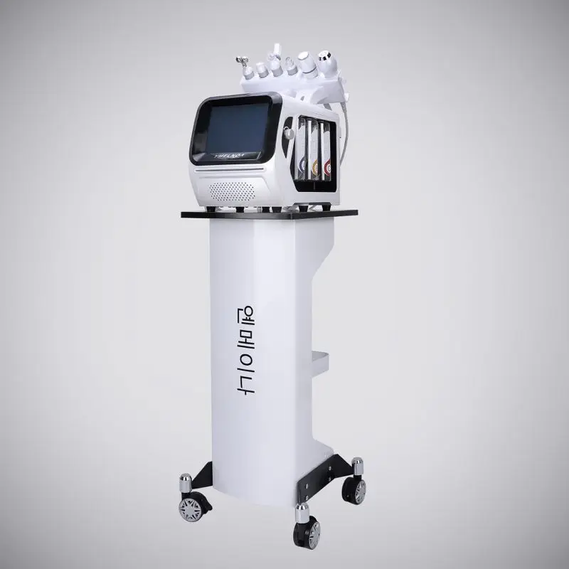 

CE Approved 6 in 1 face cleaning hot water bubble facial beauty Hydra Dermabrasion machine