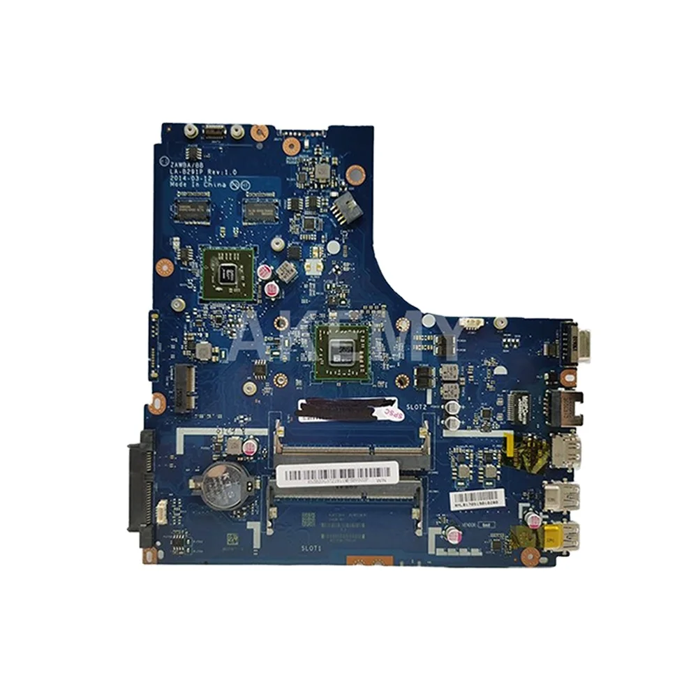 

For Lenovo B50-45 N50-45 Laptop motherboard Mainboard with E1 E2 A4 A6 A8 AMD CPU LA-B291P Motherboard test good