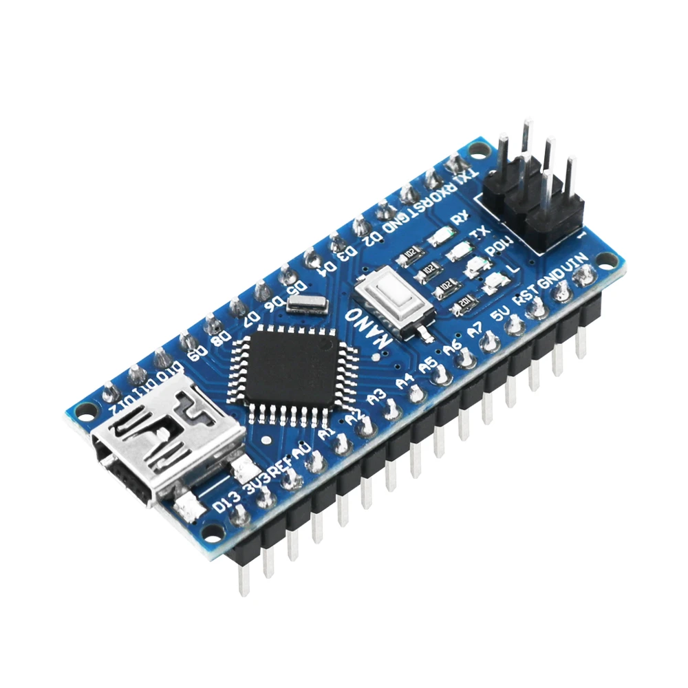 

LAFVIN Nano V3.0 ATmega328P Controller Board CH340 Chip with Mini USB Cable