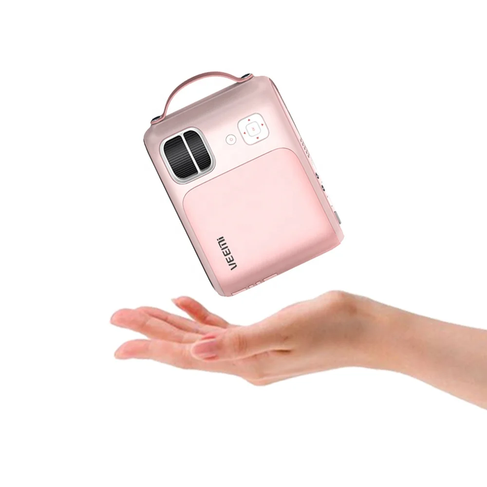 

Wholesale Custom Kid Gift Projector 480p LED Small Mini Portable Pocket Size With Handle
