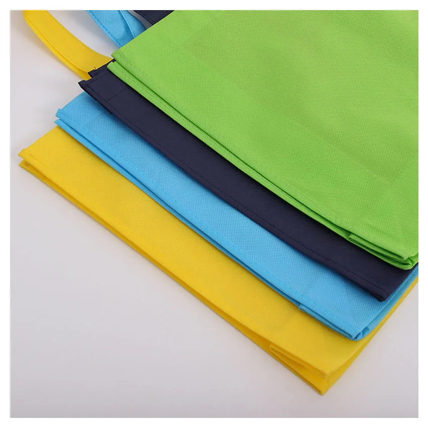 pp nonwoven bag making design and custom made nonwoven shopping bag with optional color