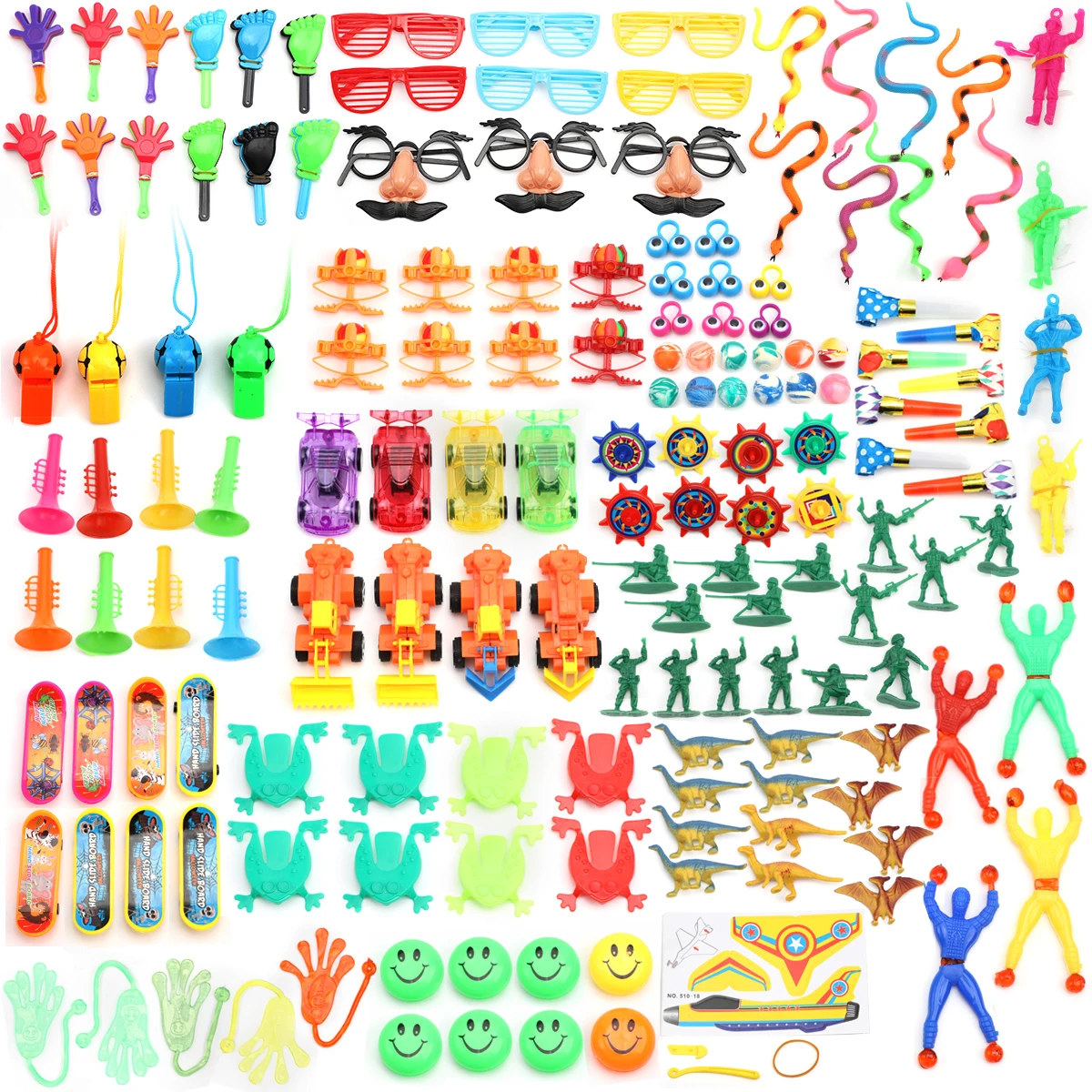 180pcs Bulk Assortment Toys Best For Kids Birthday Party Gift Prizes