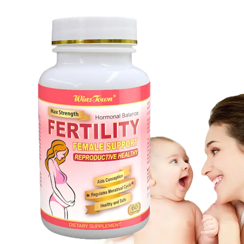 

Famale support women reproductive fertility tablets healthy organic supplement conception Hormonal pregnancy Balance tablet