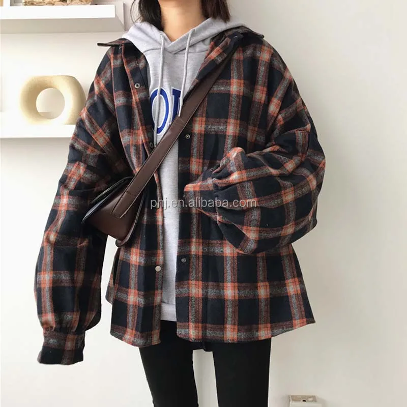 big flannel shirts