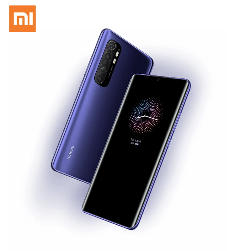 

Xiaomi Mi Note 10 Lite CellPhone SN 730G 64MP AI Quad Camera 6.47 Inch Fingerprint Unlocking Mi Note10 Lite