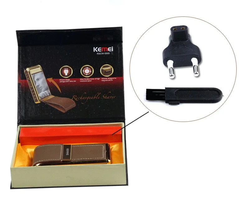 2017 Hot Sale Kemei KM-5500 Professional Electric Beard Shaver for Men Wholesale